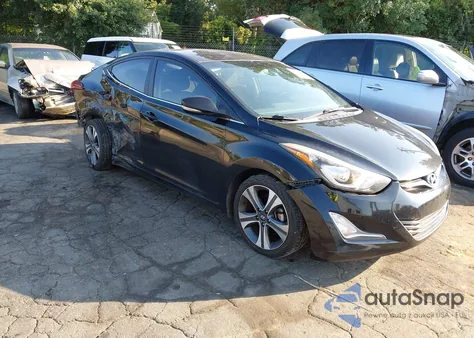 2016 Hyundai Elantra Se/Sport/Limited from USA, damaged, VIN KMHDH4AH3GU587928